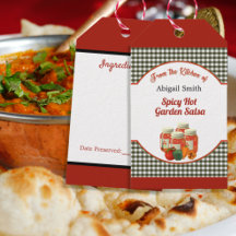 Balise cadeau de salsa cuisinée