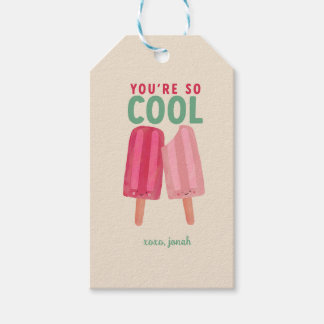 Étiquettes-cadeau Balise Cadeau d'été de mignonne Popsicles