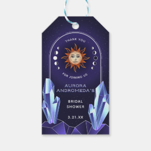 Étiquettes-cadeau Balise cadeau d'événement Sun Mystic