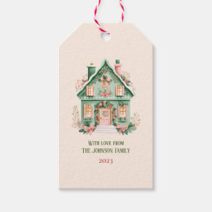 Étiquettes-cadeau Balise cadeau Festif personnalisé