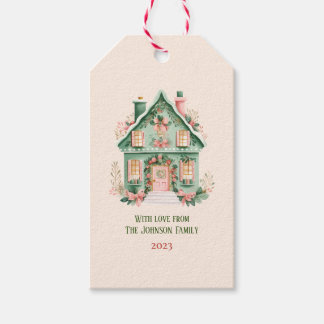 Étiquettes-cadeau Balise cadeau Festif personnalisé