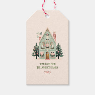Étiquettes-cadeau Balise cadeau Festif personnalisé