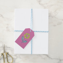 Balise cadeau Fleur Folklore