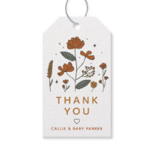 Balise cadeau Fleur sauvage Boho