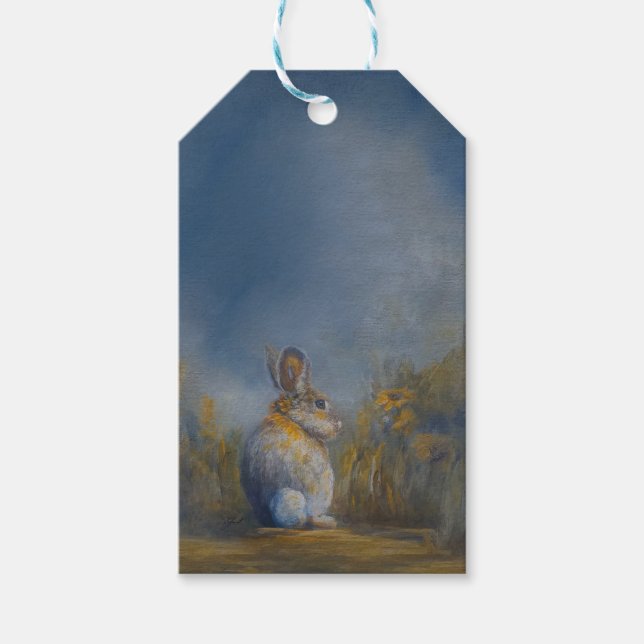 Étiquettes-cadeau Balise Cadeau lapin (Devant)