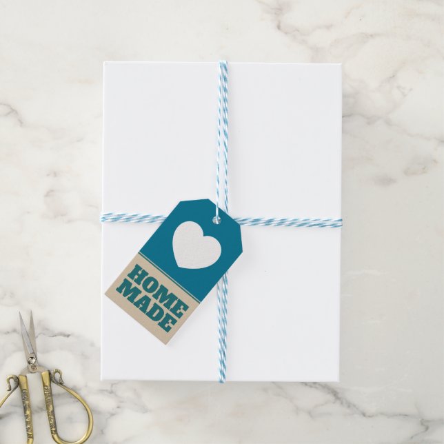 Étiquettes-cadeau Balise cadeau maison (Avec de laficelle)