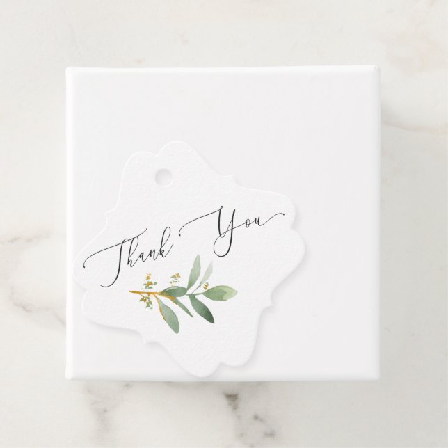 Étiquettes Cadeau Balise cadeau Merci (En situation)