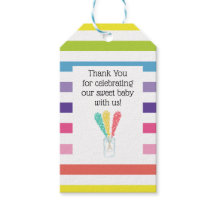 Balise cadeau Merci bonbon