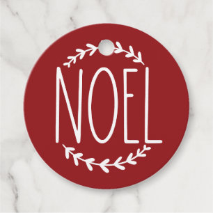 Étiquettes Cadeau Balise Cadeau Noel