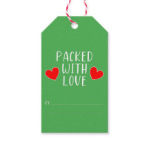 Balise cadeau Packed with Love