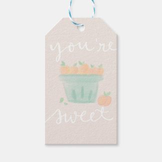 Étiquettes-cadeau Balise cadeau Peachy