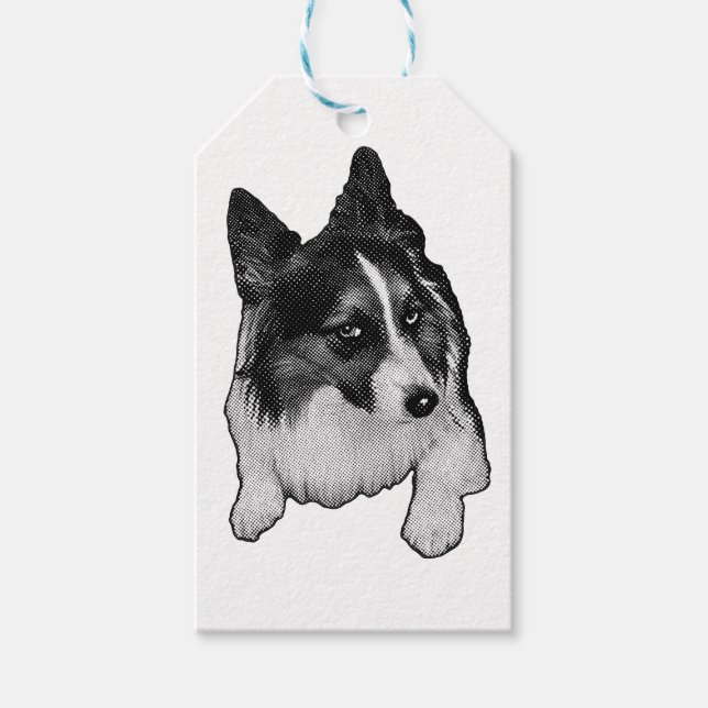 Étiquettes-cadeau Balise cadeau Porche chaude (Devant)