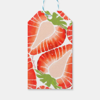 Étiquettes-cadeau Balise cadeau - Secret fraise