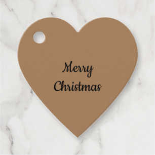 Étiquettes Cadeau Balise cadeau simple et élégante pour Noël