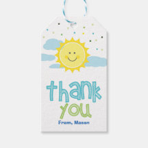 Balise Cadeau Sunshine Bleu