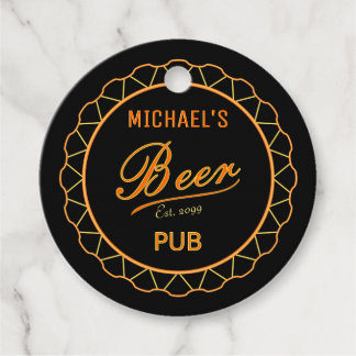 Étiquettes Cadeau Balise Casquette de bouteille de bière 18e ou 21e 