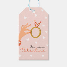 Balise de cadeau Be Mine Valentine