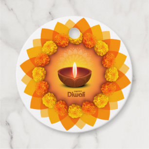 Étiquettes Cadeau Balise de Diwali