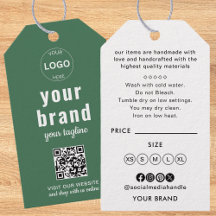 Balise de pointage du prix du logo commercial Qr C