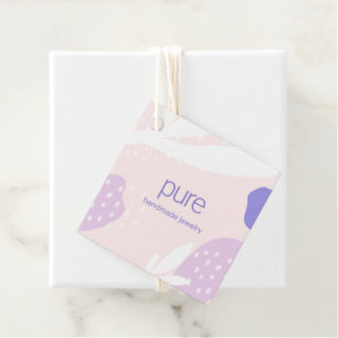 Étiquettes Cadeau Balise de prix de produit rose Concepteur d'artisa