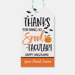 Étiquettes-cadeau Balise Faveur cadeau Halloween