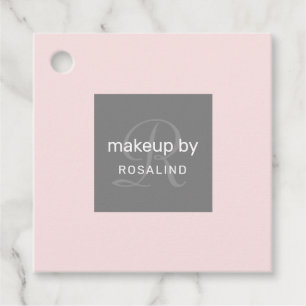 Étiquettes Cadeau Balise Hang de la Boutique Simple Clair Rose et Gr
