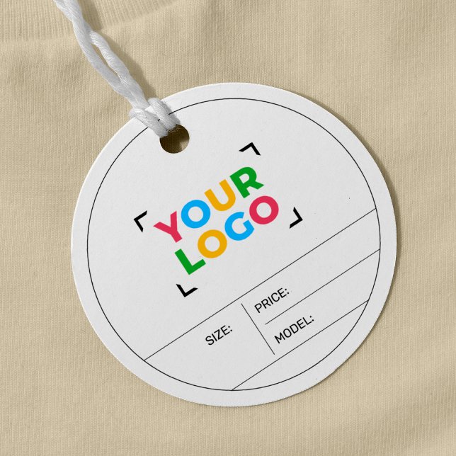 Étiquettes Cadeau Balise Hang de votre logo ici Hang (Créateur téléchargé)