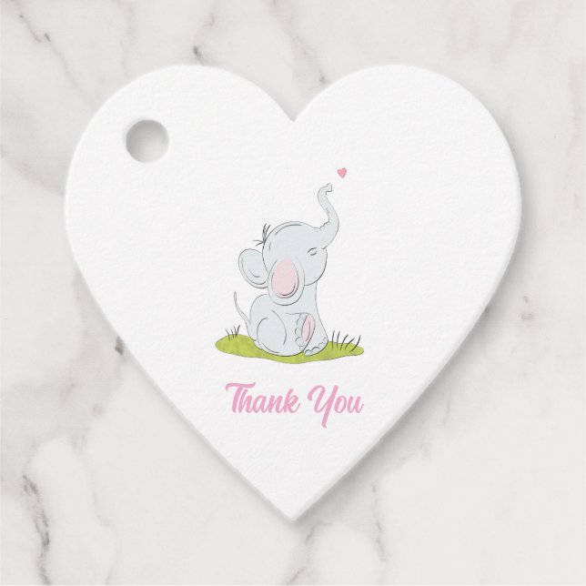 Étiquettes Cadeau Balise petit Merci (Devant)