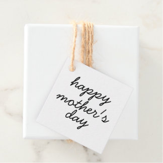Étiquettes Cadeau Balise simple cadeau de fête des mères
