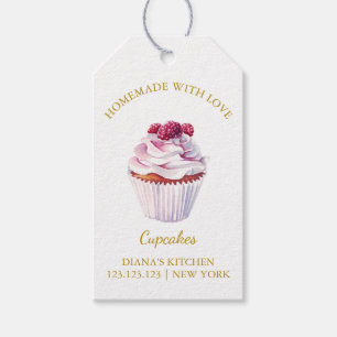 Étiquettes-cadeau Balise simple Hang de dessert de gâteau maison B
