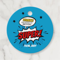 Balise Superhero Favor, Balises Superhero Merci