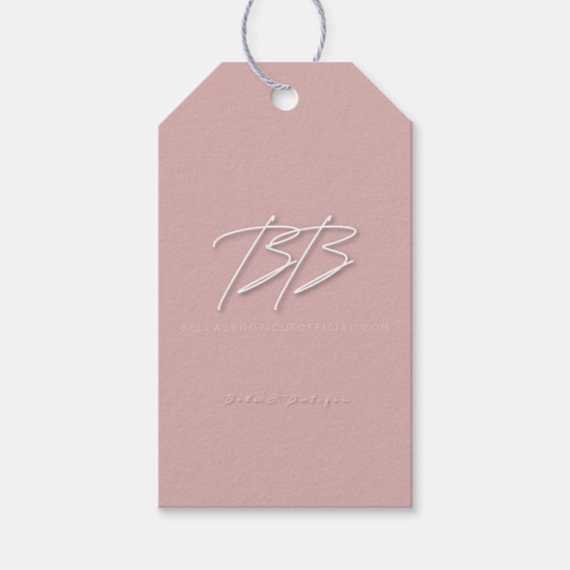 Étiquettes-cadeau Balises Boutique Hang de Bella (Devant)