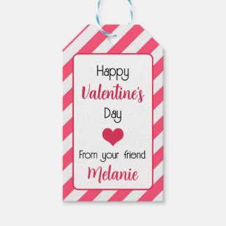 Étiquettes-cadeau Balises Cadeau Heureuse Sainte-Valentin