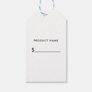 Étiquettes-cadeau Balises Cadeau Simple Professionnel