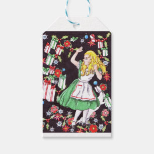 Étiquettes-cadeau Balises cadeaux "Alice in Holiday Hell"