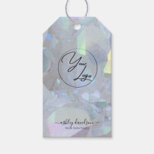 Étiquettes-cadeau Balises cadeaux Angel Quartz   Logo Balises de cha