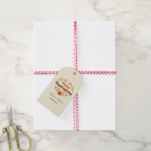 Étiquettes-cadeau Balises cadeaux bon thanksgiving