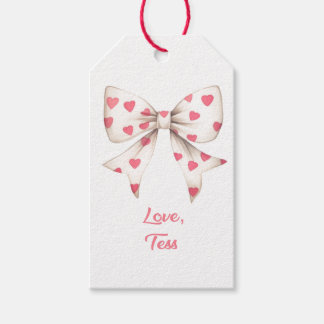 Étiquettes-cadeau Balises Cadeaux Bow