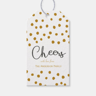 Étiquettes-cadeau Balises cadeaux Cheers & Pots
