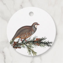 Balises cadeaux classiques pour les perdrix d'hive