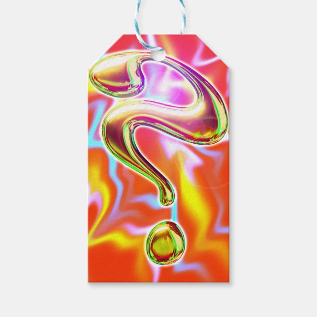 Étiquettes-cadeau Balises cadeaux de fête (Devant)