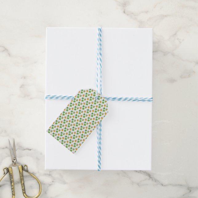 Étiquettes-cadeau Balises cadeaux de la Saint Patrick (Avec de laficelle)