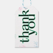 Balises Cadeaux Favoris, Message de Merci personna