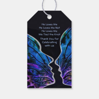 Étiquettes-cadeau Balises cadeaux fleur sauvage