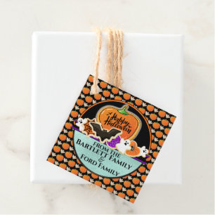 Étiquettes Cadeau Balises Cadeaux Halloween - Voir retour