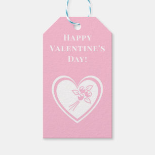 Étiquettes-cadeau Balises cadeaux Heureuses Saintes-Valentin personn