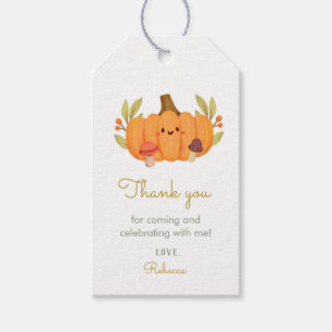 Étiquettes-cadeau Balises Cadeaux Little Citrouille Merci