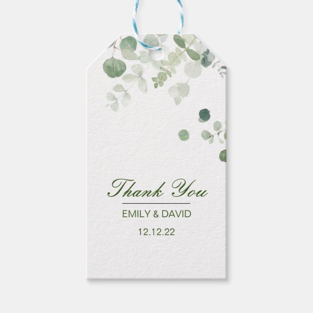 Étiquettes-cadeau Balises cadeaux Merci modifiables, Balises favorit (Devant)