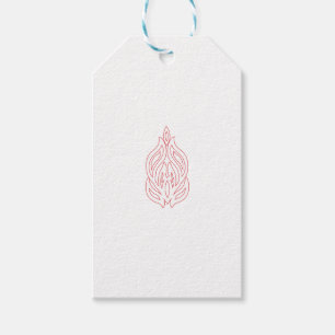 Étiquettes-cadeau Balises cadeaux personnalisées avec chaîne Vacan
