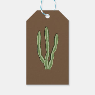 Étiquettes-cadeau Balises Cadeaux Personnalisées Cactus